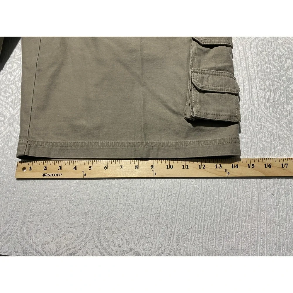 RedHead Mens 44 The Original Trail Head Cargo Shorts‎ Khaki Tan Cotton 6-Pocket